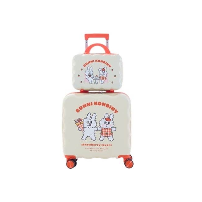 BUNNI KONBINY 兔子便利商店雲朵行李箱組 (約會款)
