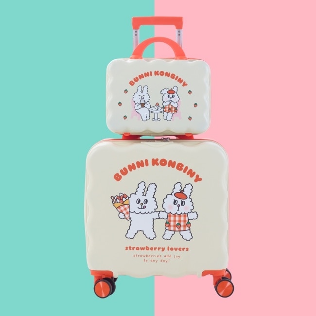 BUNNI KONBINY 兔子便利商店雲朵行李箱組 (約會款)