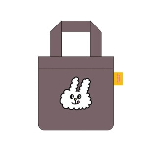 兔子便利商店絨毛手提袋(粉)