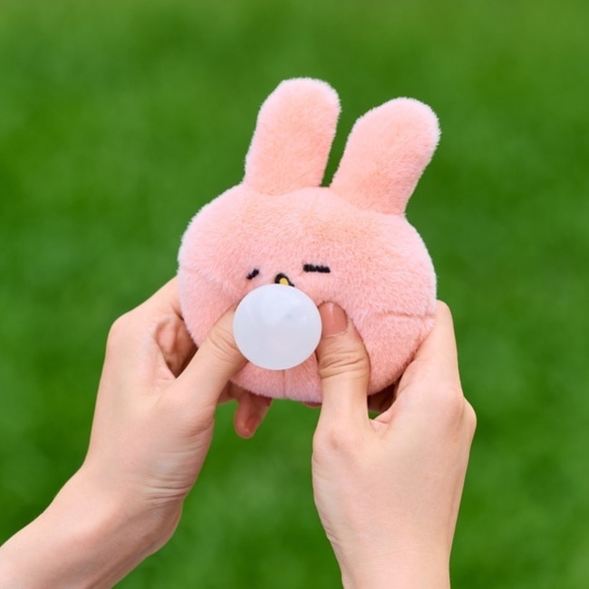 BUNNI KONBINY 兔子便利商店 睡到兔泡泡吊飾- MOGU睡大頭覺款