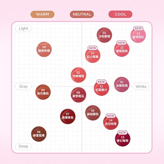 TIRTIR 水潤光澤唇釉 15 夢幻葡萄 4g