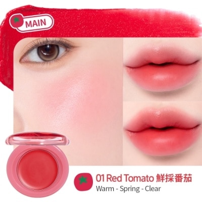 ETUDE HOUSE ETUDE果漾柔霧唇頰霜 #01鮮採番茄2.3g