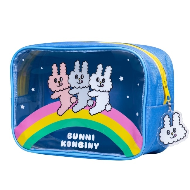 BUNNI KONBINY 化妝包 (透明開窗款) 22*8*15cm