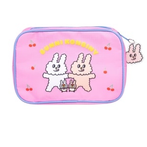 BUNNI KONBINY 化妝包 (格子布款) 22*8*15cm