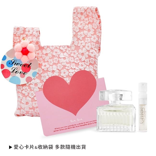 Chloe’ 光蘊玫瑰淡香精香氛組[(5ml)+(1.2ml)]附祝福卡片-專櫃公司貨