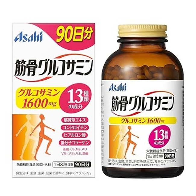 Asahi朝日 筋骨葡萄糖胺軟骨素 720粒 葡萄糖胺