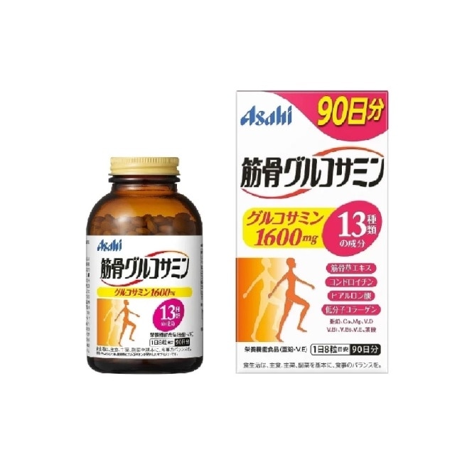 Asahi朝日 筋骨葡萄糖胺軟骨素 720粒 葡萄糖胺