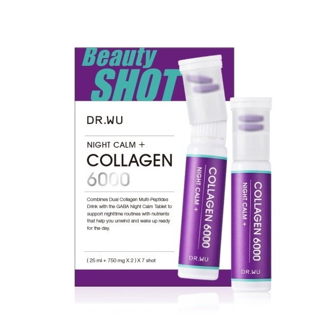 DR.WU 晚安雙膠原胜肽SHOT X 7PCS (朴信惠代言)