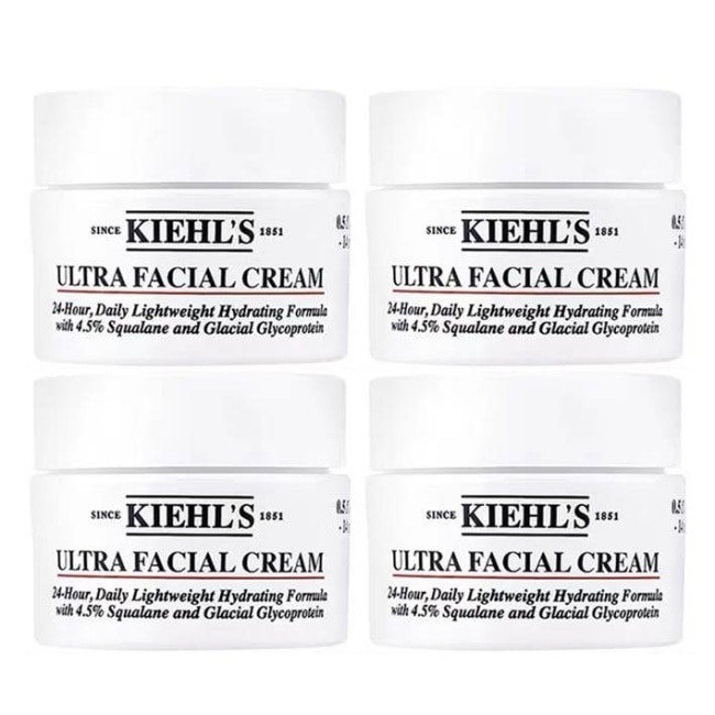 KIEHLS 契爾氏KIEHLS冰河醣蛋白保濕霜14ml 四入組