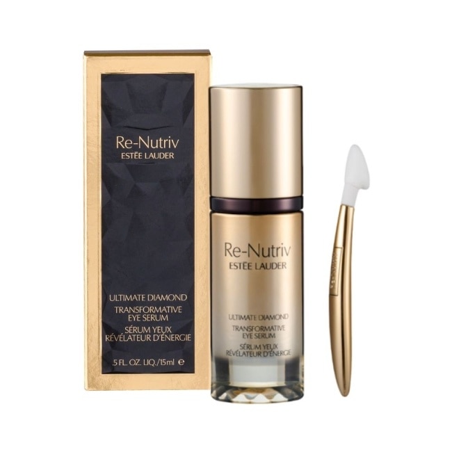 【ESTEE LAUDER 雅詩蘭黛】白金級黑鑽松露奇蹟修護亮眼精萃15ml 公司貨