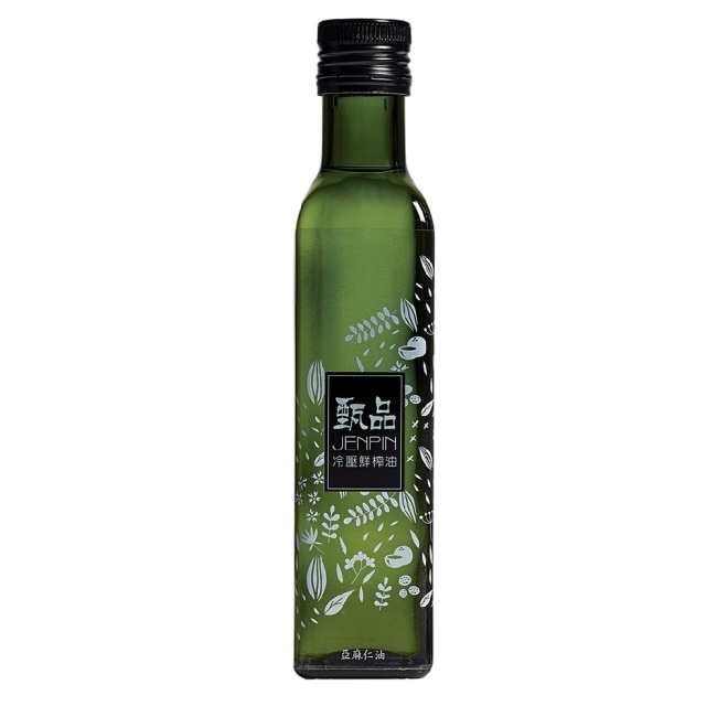 【甄品油舖】冷壓鮮榨油-黃金亞麻仁油黑瓶x4瓶(250ml/瓶)