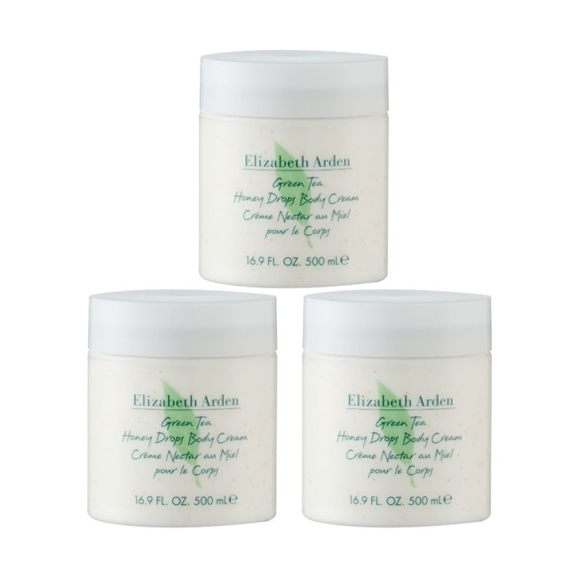 【Elizabeth Arden 雅頓】綠茶沐湯蜜滴舒體霜 500ml*3 公司貨 (有效期限2026.03