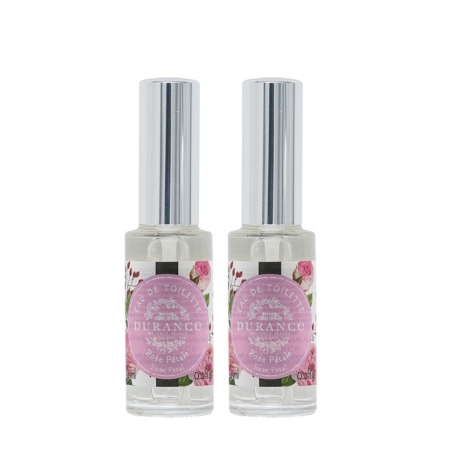 DURANCE朵昂思 花漾淡香水(14ml)X2-玫瑰花瓣-專櫃公司貨