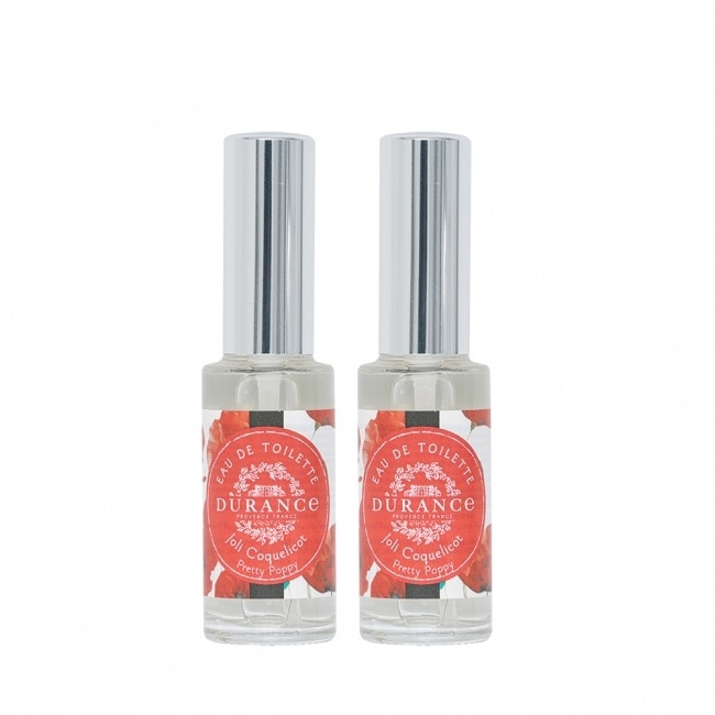 DURANCE朵昂思 花漾淡香水(14ml)X2- 美好罌粟花-專櫃公司貨