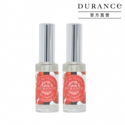 DURANCE 朵昂思 DURANCE朵昂思 花漾淡香水(14ml)X2- 美好罌粟花-專櫃公司貨