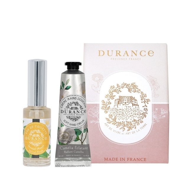 DURANCE朵昂思 口袋裡的香氣日常[梔子花淡香水14ml+山茶花護手霜30ml]-專櫃公司貨