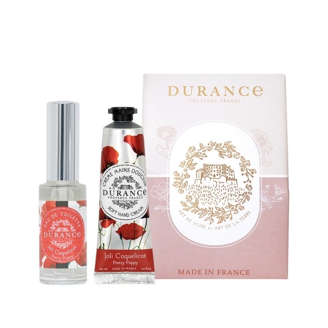 DURANCE朵昂思 口袋裡的香氣日常[罌粟花淡香水14ml+罌粟花護手霜30ml]-專櫃公司貨