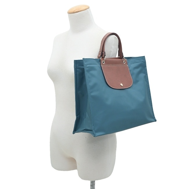 LONGCHAMP CABAS LONGCHAMP系列手提包(大/雪松綠)10306-HGH-079