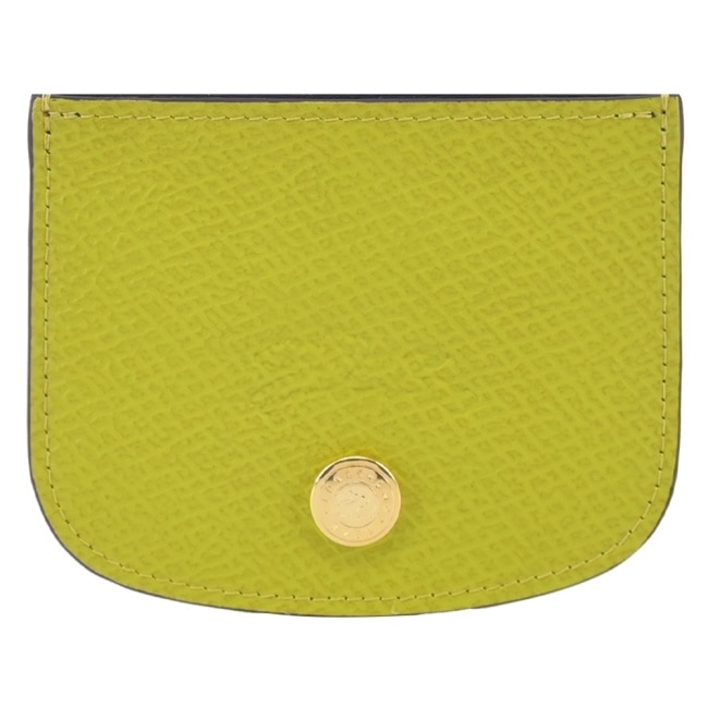 LONGCHAMP EPURE系列牛皮卡片夾(奇異果綠)30031-HYZ-036