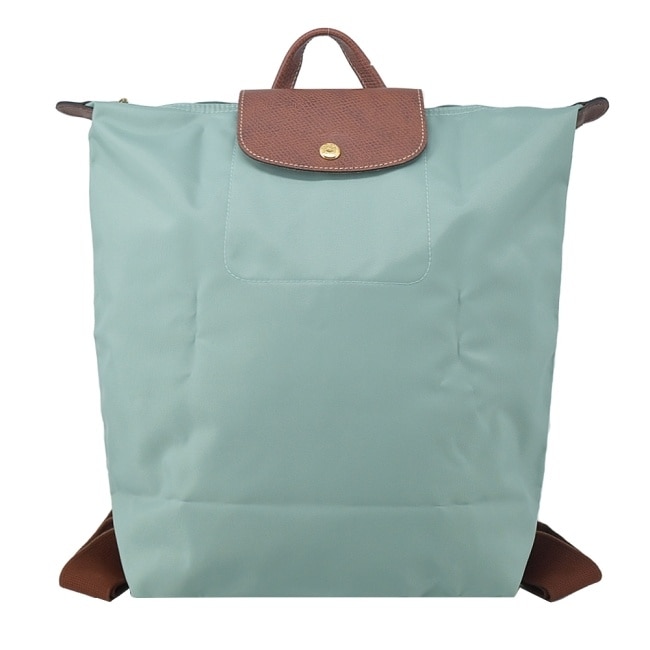 LONGCHAMP LE PLIAGE系列摺疊後背包(中/青瓷綠)10284-089-P99