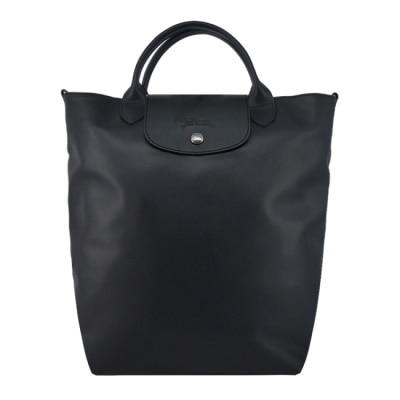 LONGCHAMP LONGCHAMP LE PLIAGE XTRA系列牛皮手提包(中/黑)10168-987-001