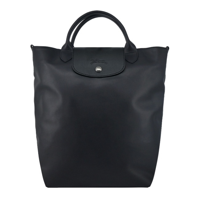 LONGCHAMP LE PLIAGE XTRA系列牛皮手提包(中/黑)10168-987-001
