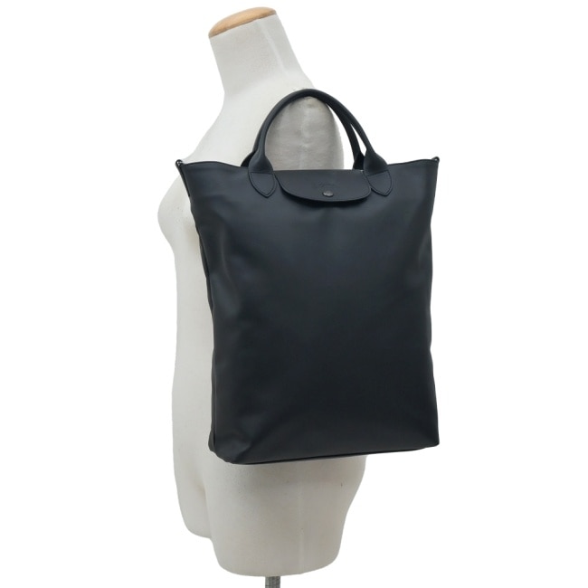 LONGCHAMP LE PLIAGE XTRA系列牛皮手提包(中/黑)10168-987-001