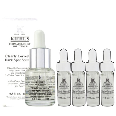 KIEHL’S 契爾氏 KIEHLS激光極淨白淡斑精華15ml+4mlx4(公司貨)