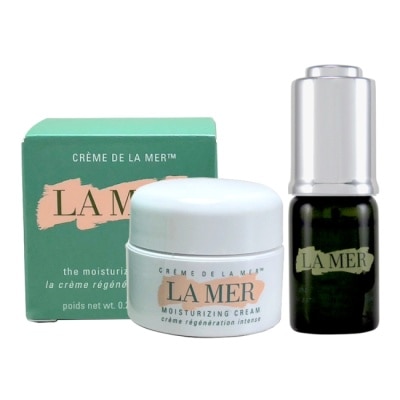 LA MER LA MER 經典乳霜7mlx1+彈力眼部精萃5mlx1(航空版)(體驗瓶)