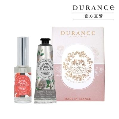 DURANCE 朵昂思 DURANCE朵昂思 口袋裡的香氣日常[罌粟花淡香水14ml+山茶花護手霜30ml]-專櫃公司貨