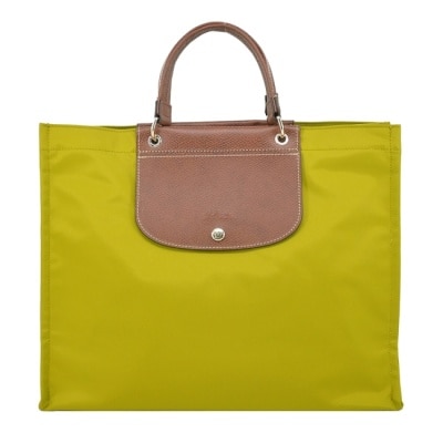 LONGCHAMP LONGCHAMP CABAS LONGCHAMP系列手提包(大/奇異果綠)10306-HGH-036