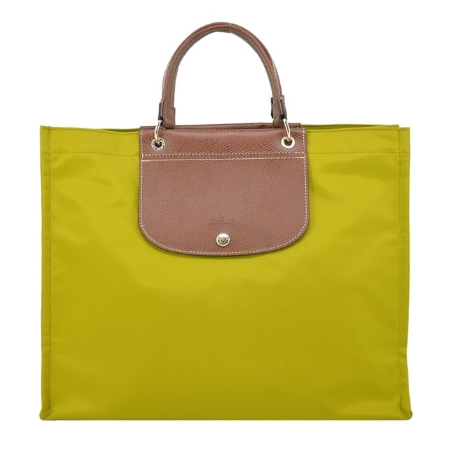 LONGCHAMP CABAS LONGCHAMP系列手提包(大/奇異果綠)10306-HGH-036