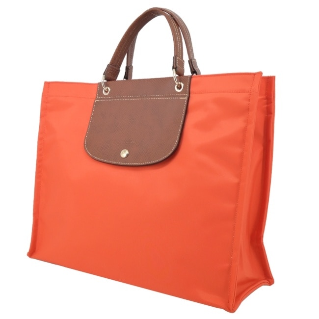 LONGCHAMP CABAS LONGCHAMP系列手提包(大/胡蘿蔔橘)10306-HGH-744