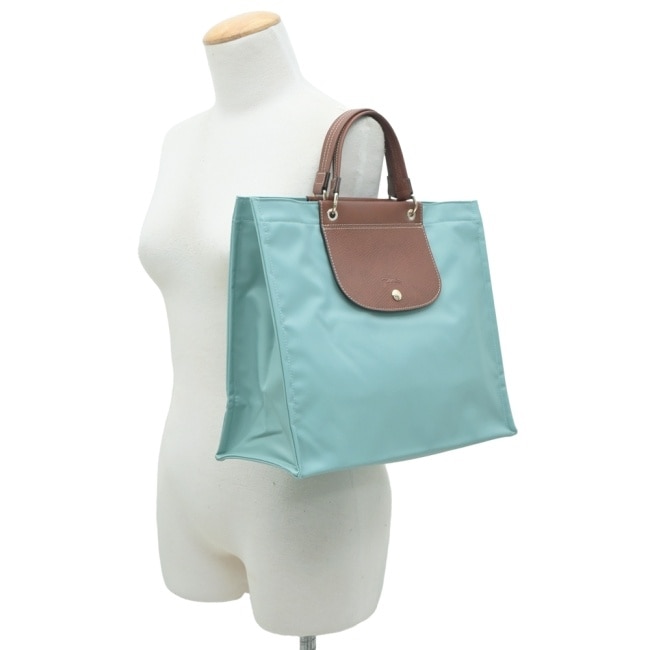 LONGCHAMP CABAS LONGCHAMP系列手提包(大/馬鞭草綠)10306-HGH-M07