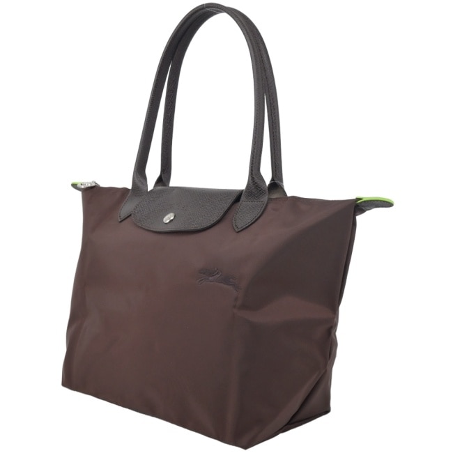 LONGCHAMP LE PLIAGE系列肩背水餃包(中/摩卡棕)2605-919-002
