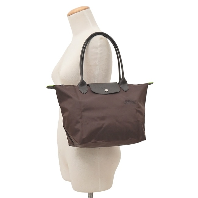 LONGCHAMP LE PLIAGE系列肩背水餃包(中/摩卡棕)2605-919-002