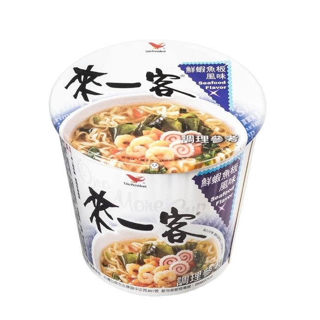【來一客】鮮蝦魚板x12碗(63g/碗)