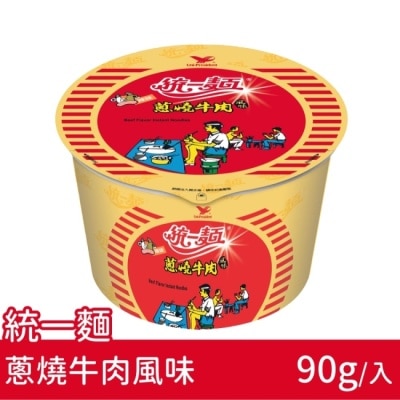 家購網嚴選 【統一】蔥燒牛肉麵x12碗(90g/碗)