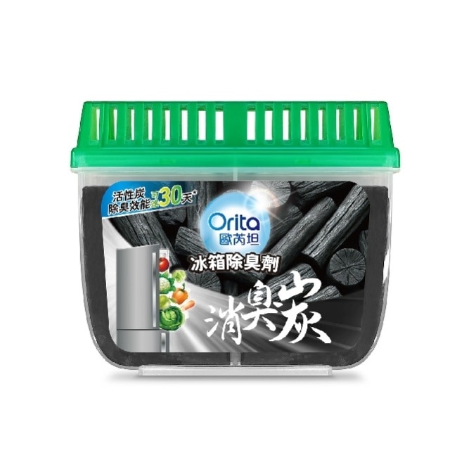 歐芮坦竹炭冰箱除臭劑150g