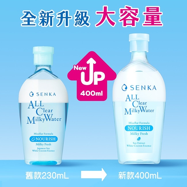 專科超微米雙層保濕卸妝水400ml