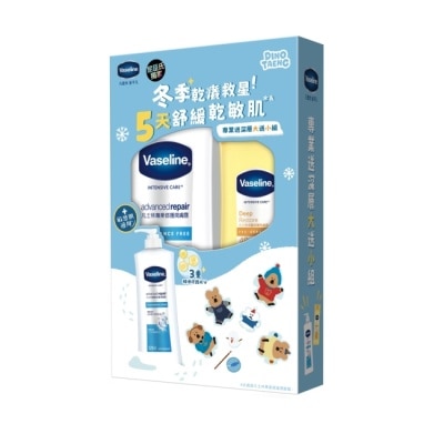 Vaseline 凡士林 凡士林專業深層潤膚露聯名超值組-2025