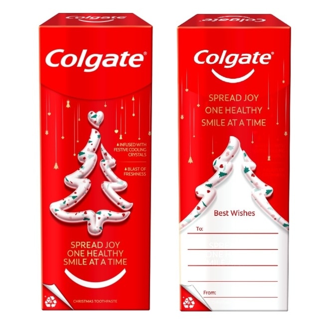 高露潔聖誕閃耀限量版牙膏