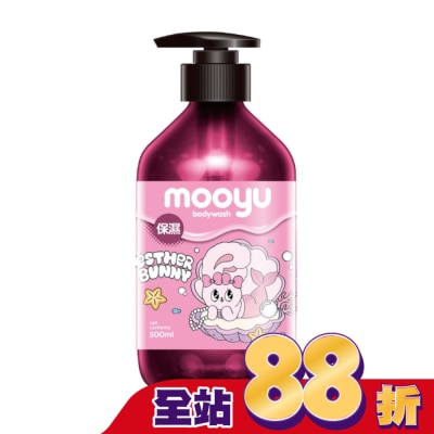 Mooyu沐語 - mooyu沐語玫瑰膠原沐浴露-500ml