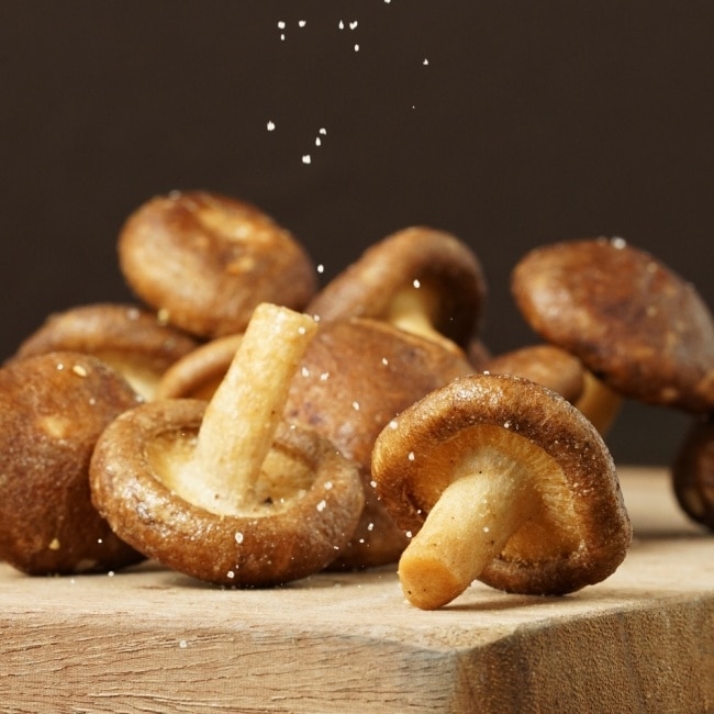 義美生機鹽酥香菇25g