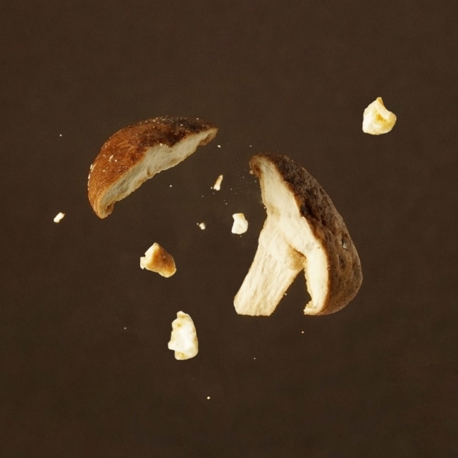 義美生機 台灣鹽酥香菇25g