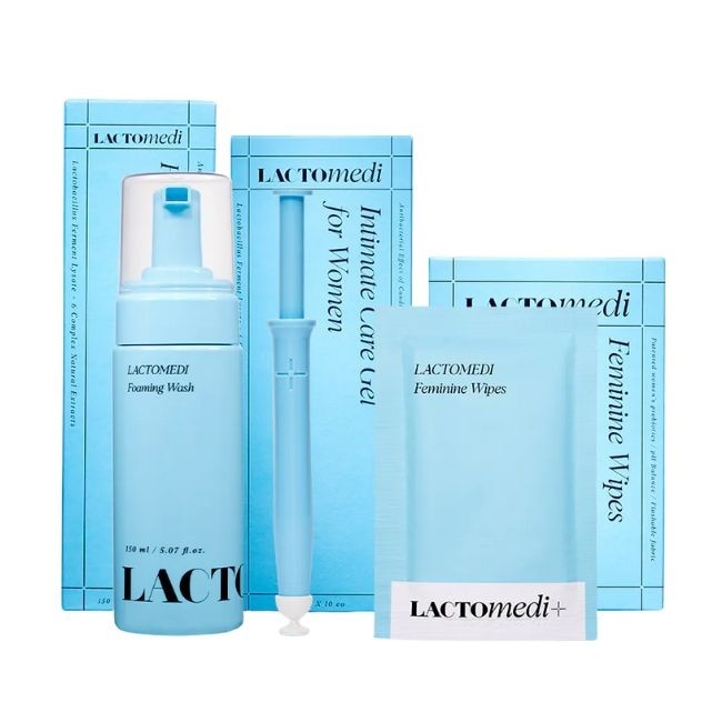 LACTOmedi益生菌調理套裝(凝膠18gx10支+濕紙巾15包+泡沫清潔液150ml)