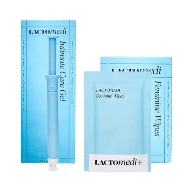 LACTOmedi益生菌調理套裝(凝膠18gx10支1盒+濕紙巾15包1盒)