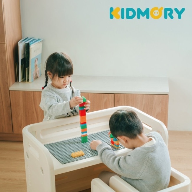 【KIDMORY】百變翻轉多功能兒童桌椅組 一桌二椅 KM-586