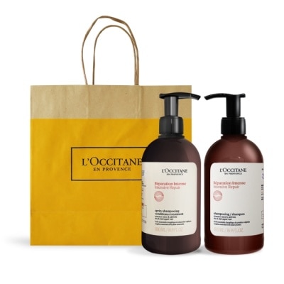 L’OCCITANE 歐舒丹 L’OCCITANE 歐舒丹 草本洗潤修護組[洗髮乳500ml+潤髮乳500ml]-專櫃公司貨