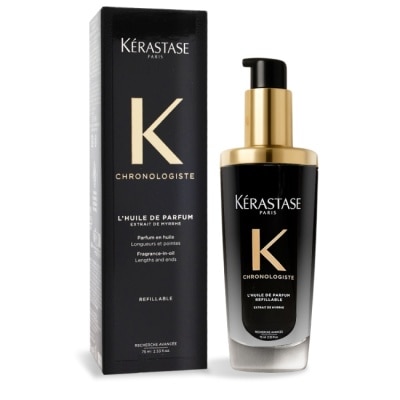 K’ERASTASE卡詩 - KERASTASE 卡詩 黑鑽極萃逆時玫瑰香氛露(75ml)-國際航空版